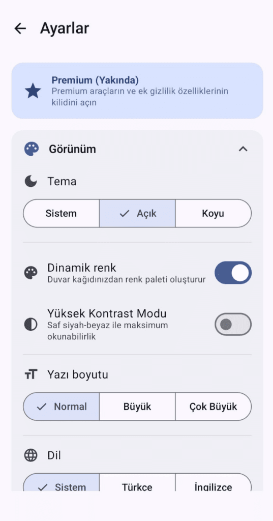 Benim Notlarım Ekran Görüntüsü 3