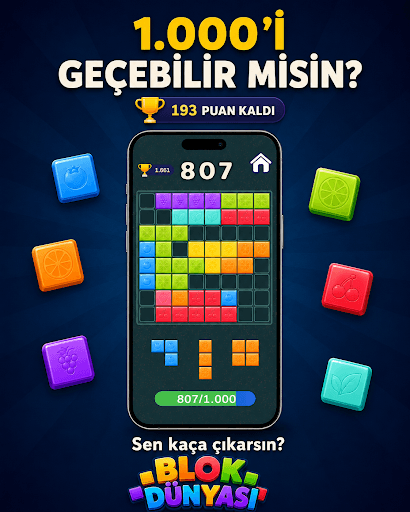 Blok Dünyası: Renkli Zeka Ekran Görüntüsü 3