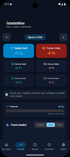 Hesap Günlüğü Ekran Görüntüsü 2