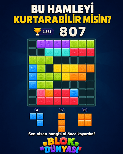 Blok Dünyası: Renkli Zeka Detay Ekranı