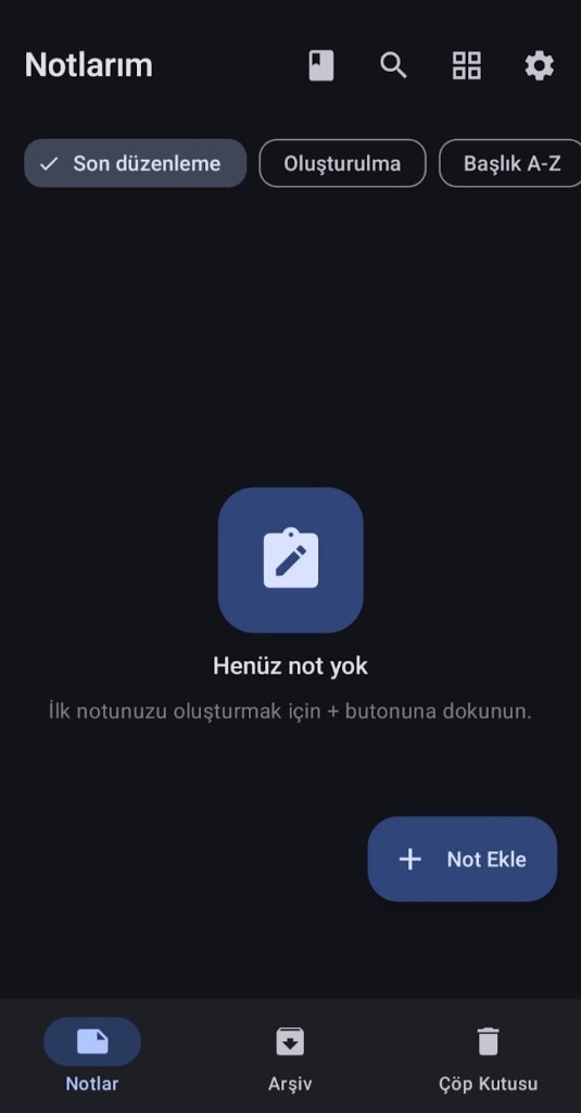 Benim Notlarım